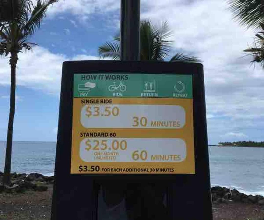 Family Friendly Kailua Bay View Ac Free Parking Walk To Kailua Village Exterior foto