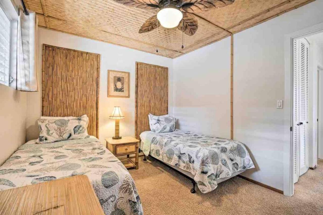 Family Friendly Kailua Bay View Ac Free Parking Walk To Kailua Village Exterior foto